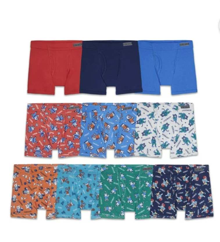 Toddler Boys Cotton Boxer Briefs(3pk) Beary