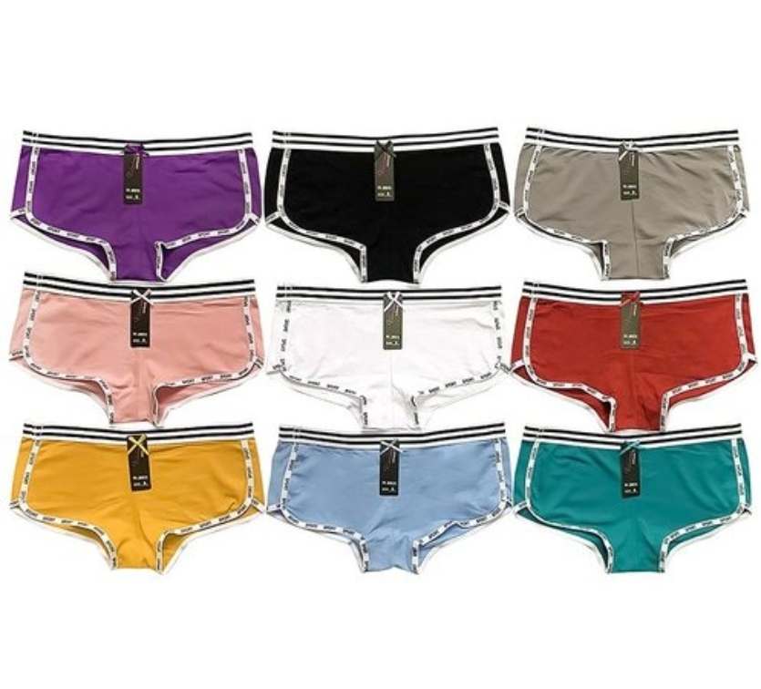 Printed Cotton Bikini Panties (3pk) NEW