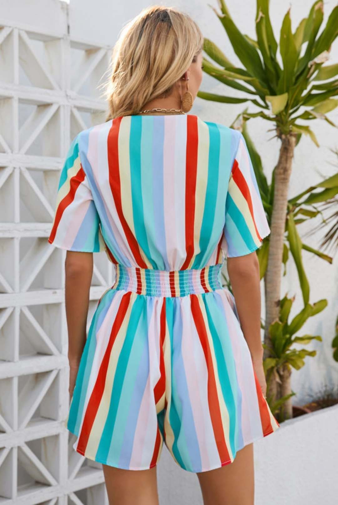 Stripe Romper