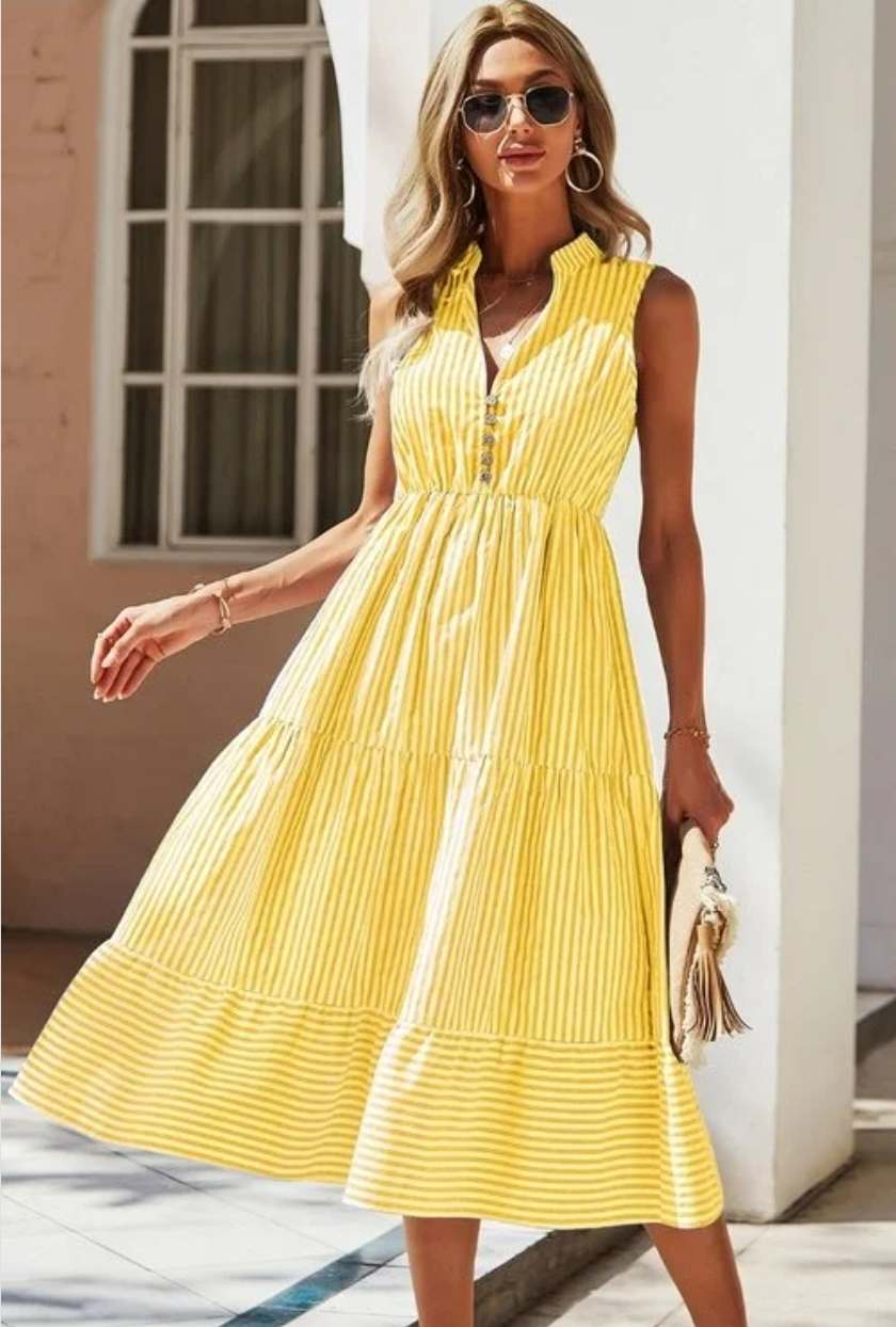 Stripe Tank Sun Dress