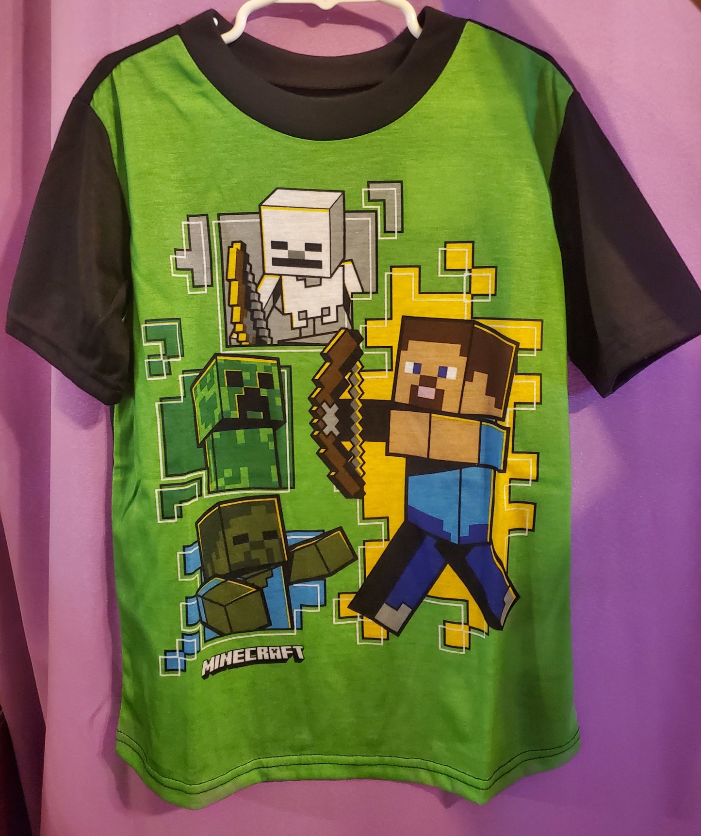 Boys Minecraft 3pc P.J Pants Set