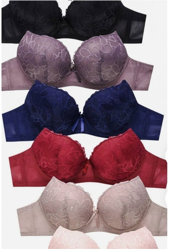 Lace Push Up B Cup Bra