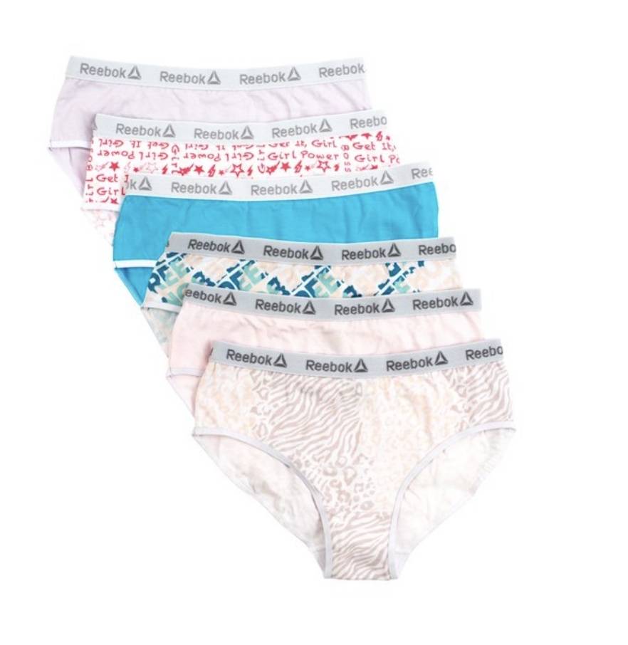 Girls Cotton Brand Hipster Panties (3pk)
