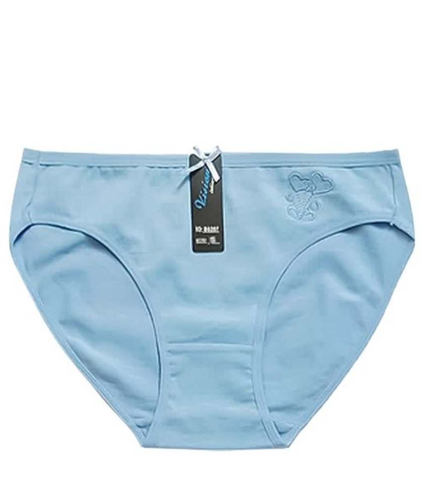 Bikini Solid Cotton Panties (3pk) NEW