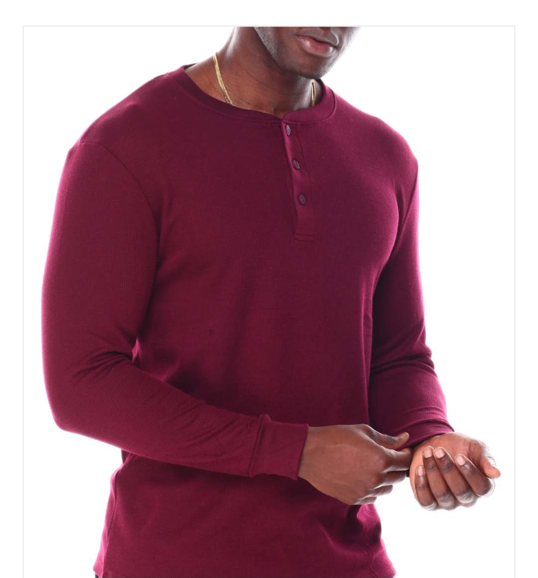 Men's Henley Shirt L/S