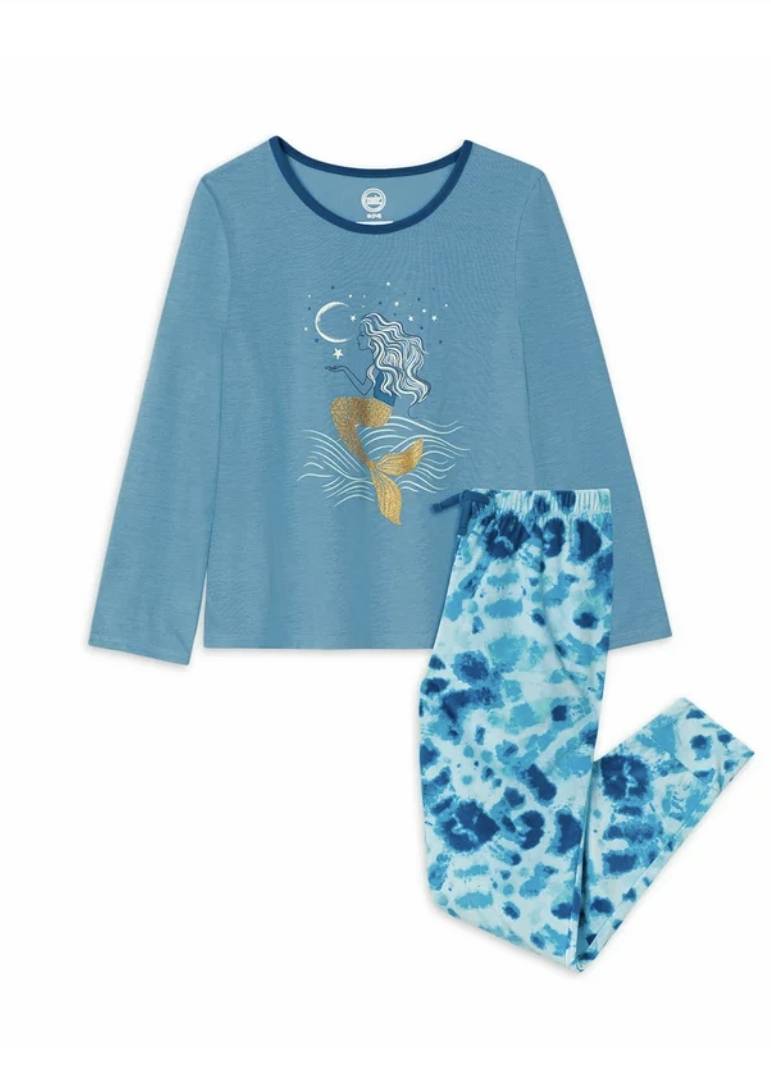 Girls Plush PJ Set