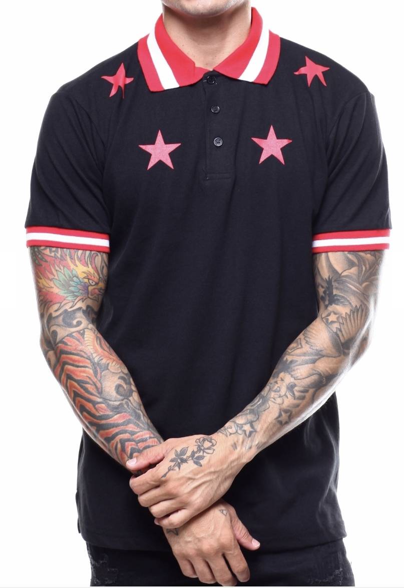 Men's Stars Polo Shirt