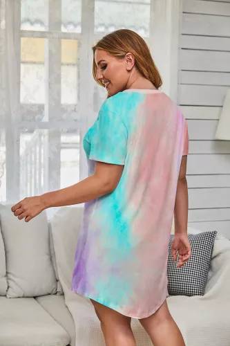 Tie-Dye Night Dress