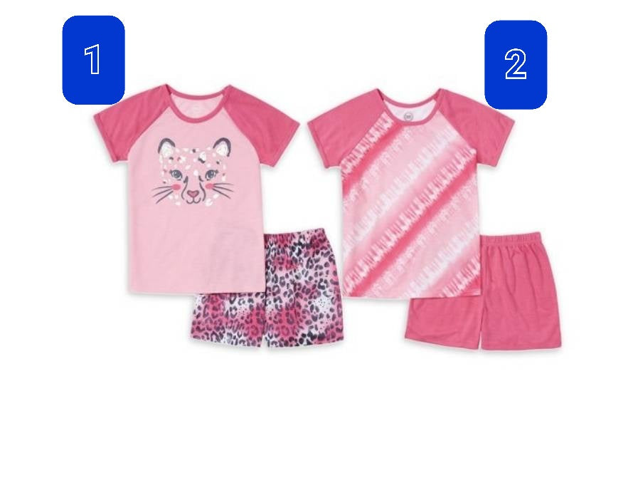 Girls Pink P.J. Sets