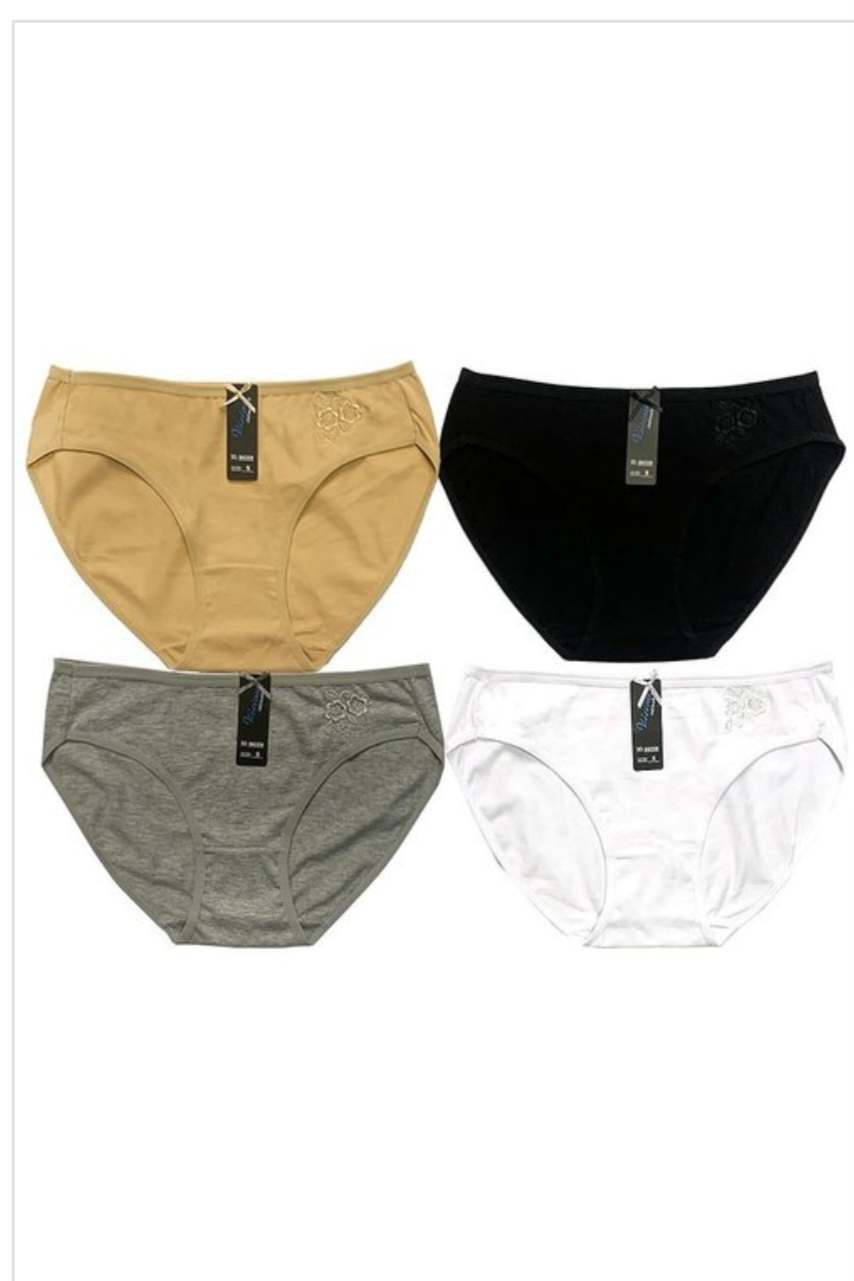 Basic Cotton Bikini Panties (3pk) NEW