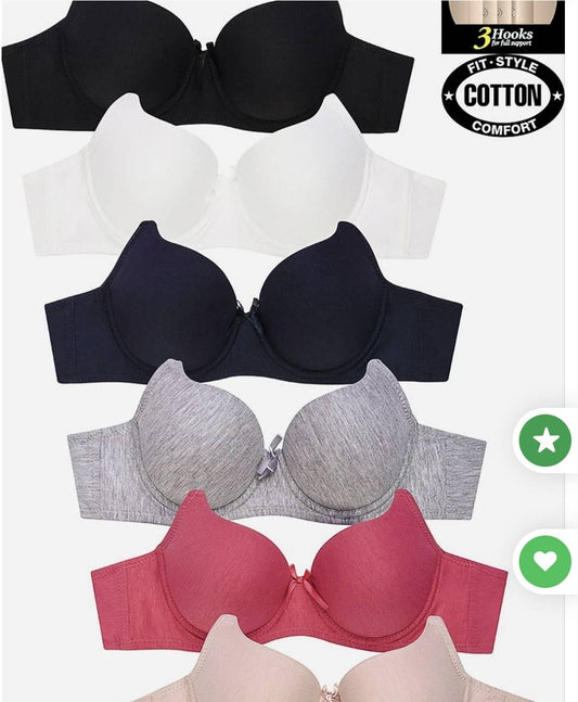 Basic Full Cup Cotton Bras
